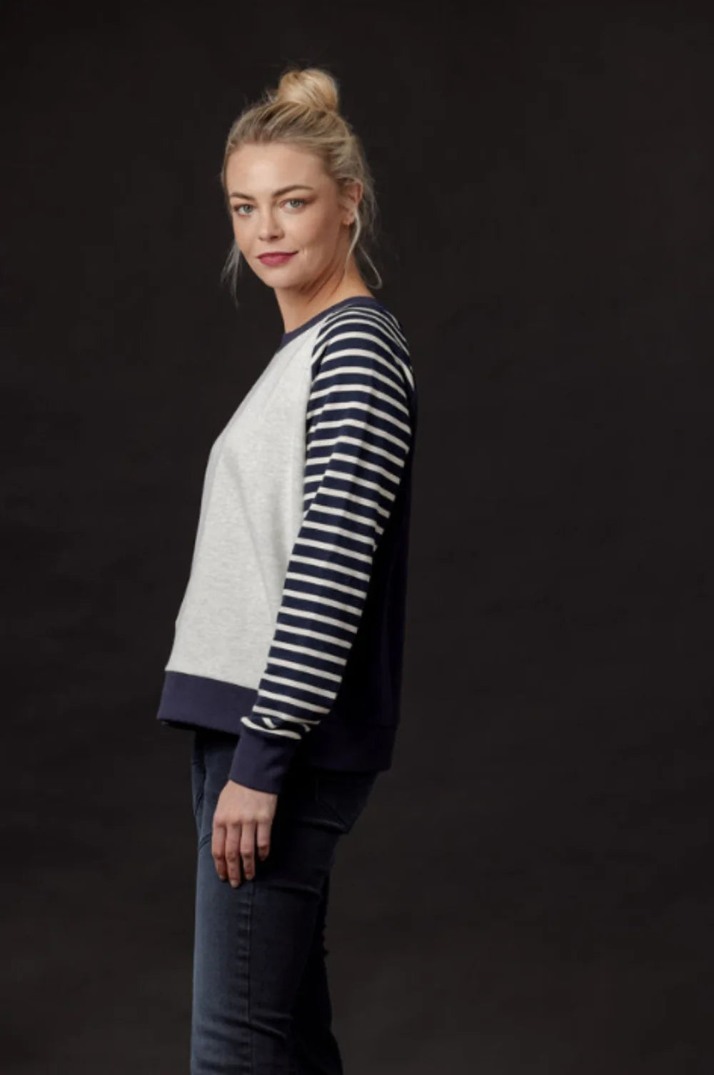 Mi Moso Maeve Sweat - Navy