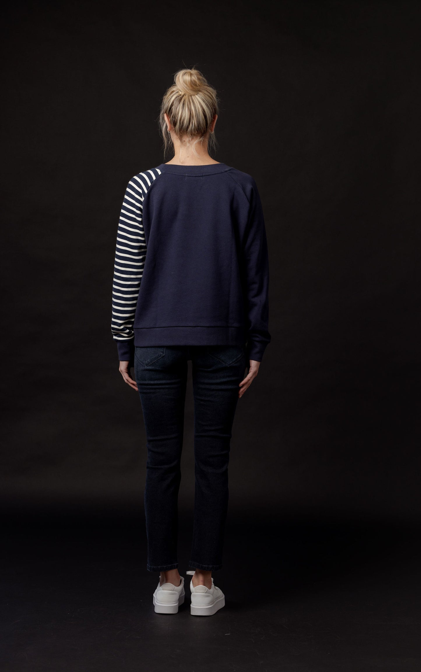 Mi Moso Maeve Sweat - Navy