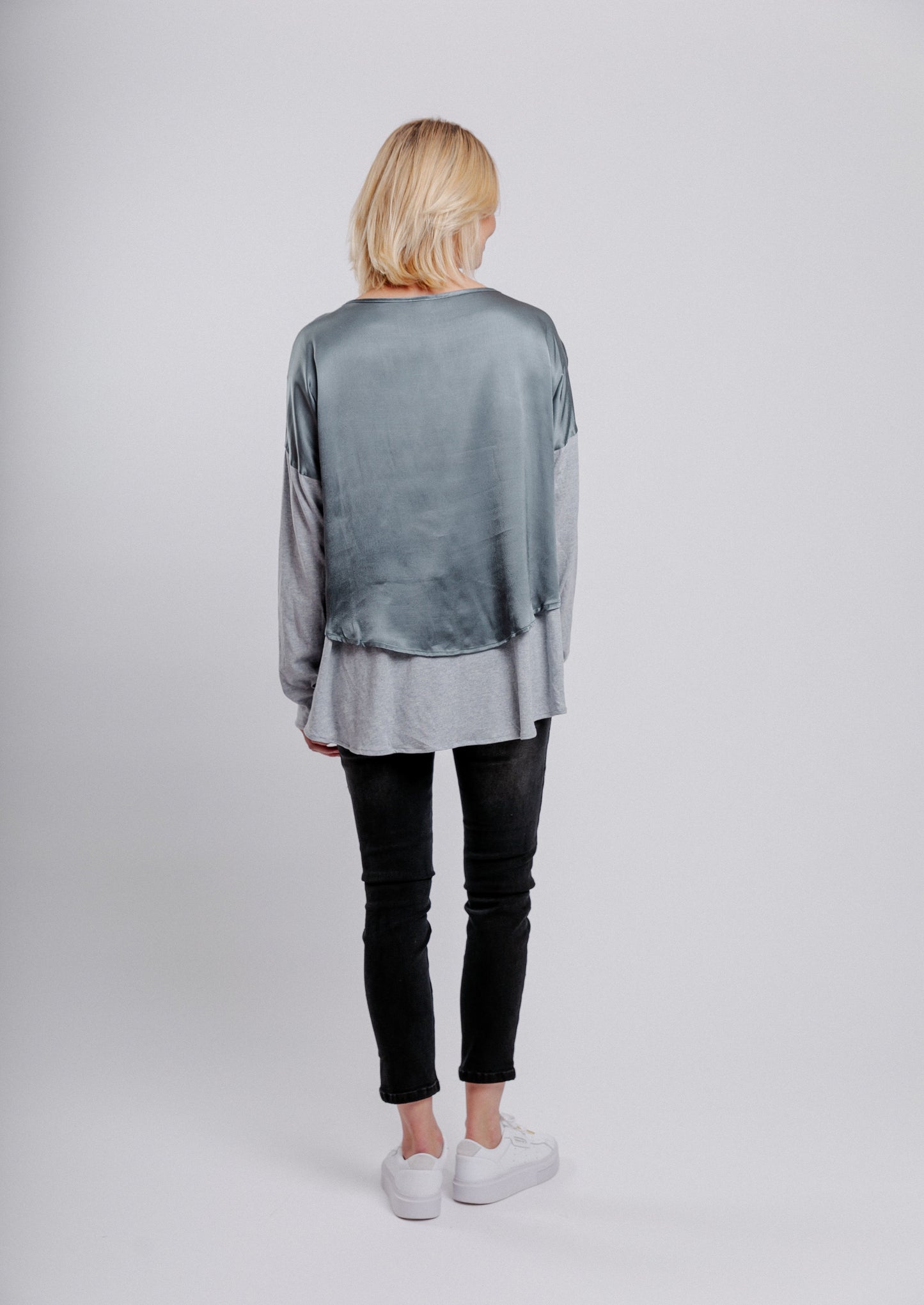 Moss Trixie Top - Grey