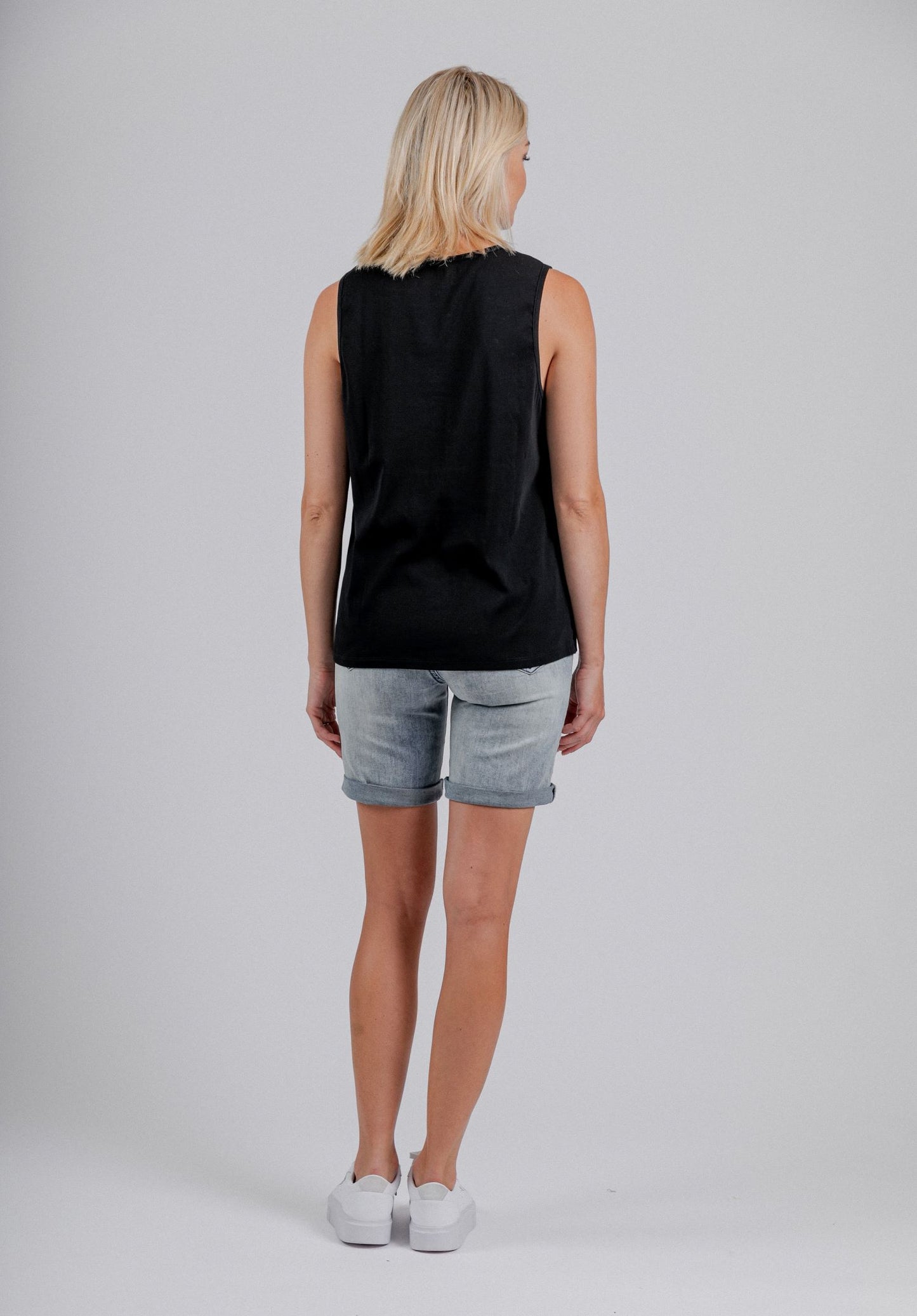 Mi Moso Staple Tank - Black