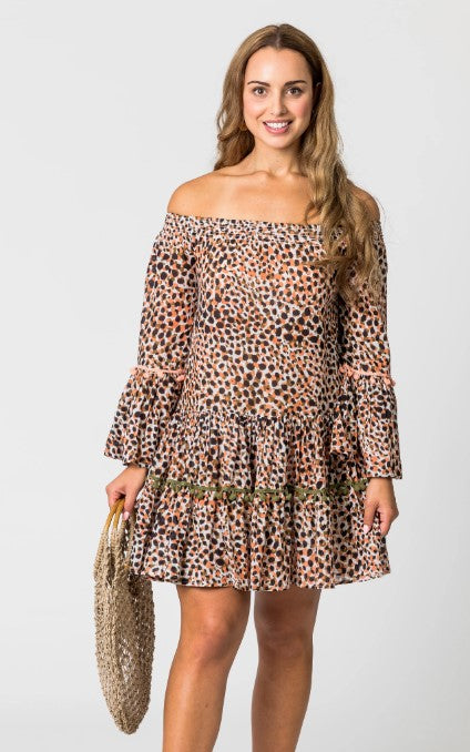 Stella + Gemma Peggy Dress-Summer Safari